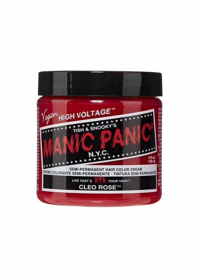 Manic Panic Classic Cream Hair Colour - Cleo Rose | Vegan & Cruelty-Free Semi-Permanent Hair Dye 6 Manic Panic Classic Cream Hair Colour - Cleo Rose Hair Dye