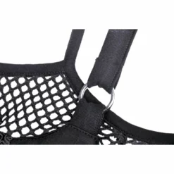 Ladies Dark In Love Carina Fishnet Top