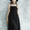 Punk Rave Delta Dress - Black