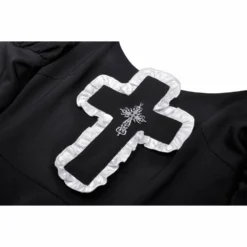 Ladies Dark In Love Crucifix Dress