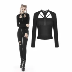 Dark In Love Arcturus Long Sleeve Top Ladies