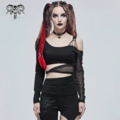 Ladies Devil Fashion Catalina Asymmetric Top