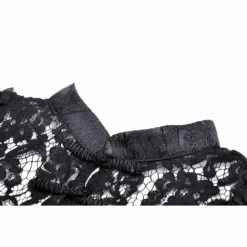 Ladies Dark In Love Esmeralda Lace Cape