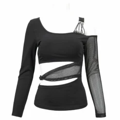 Ladies Devil Fashion Catalina Asymmetric Top