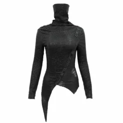 Ladies Devil Fashion Claudette Turtleneck Top