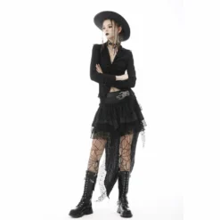 Ladies Dark In Love Esme Lace Skirt