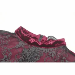 Dark In Love Alfreda Dress Burgundy Ladies