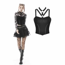 Dark In Love Rebellious Halter Top