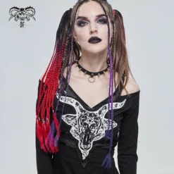 Ladies Devil Fashion Ezra Long Sleeve Top