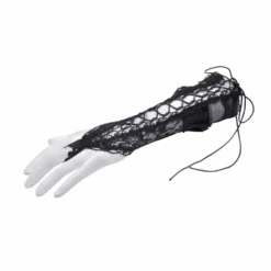 Dark In Love Seductress Lace Up Gloves Accessories