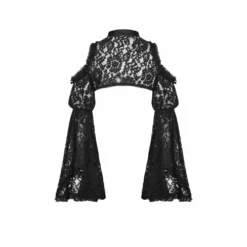 Ladies Dark In Love Esmeralda Lace Cape