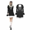 Ladies Dark In Love Crucifix Dress