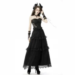 Dark In Love Delilah Corset Top Ladies