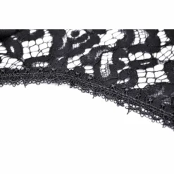 Ladies Dark In Love Esmeralda Lace Cape