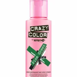 Crazy Colour Semi Permanent Hair Dye - Pine Green