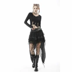 Ladies Dark In Love Esme Lace Skirt