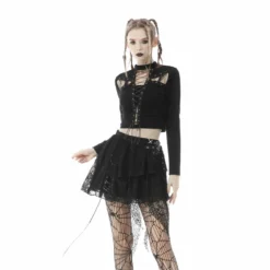 Ladies Dark In Love Asteria Long Sleeve Top