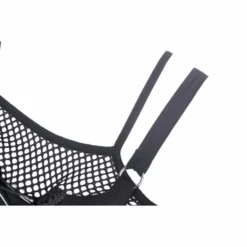 Ladies Dark In Love Carina Fishnet Top
