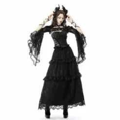 New Arrivals Dark In Love Marcella Floral Lace Bolero