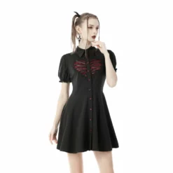 Ladies Dark In Love Lovers Heart Dress - Elegant & Stylish Women's Dress 25 Ladies Dark In Love Lovers Heart Dress