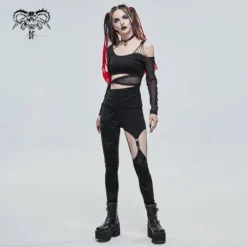 Ladies Devil Fashion Catalina Asymmetric Top