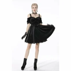 Ladies Dark In Love Viviana Party Dress Black