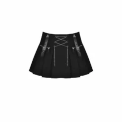 New Arrivals Dark In Love Muriel Pleated Mini Skirt