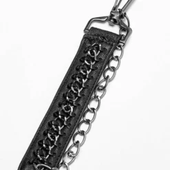 Punk Rave Maiden Harness With Detachable Cape