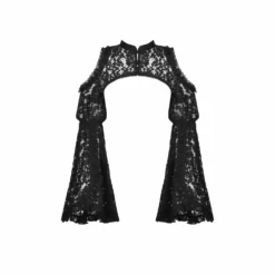 Ladies Dark In Love Esmeralda Lace Cape