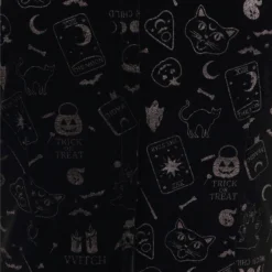 Ladies Collectif Peta Spooky Velvet Swing Dress