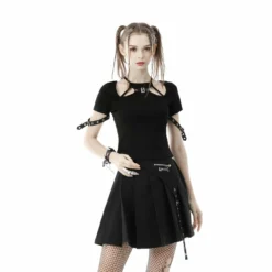 Dark In Love Lenora Pleated Skirt