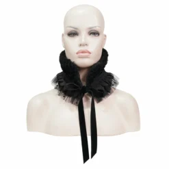 Devil Fashion Alvar Scarf Black