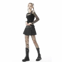 Dark In Love Joelle Pleated Mini Skirt Ladies