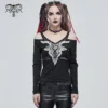 Ladies Devil Fashion Ezra Long Sleeve Top