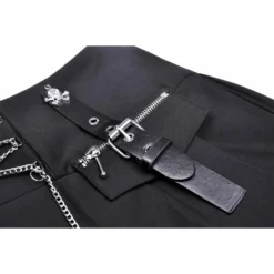 New Arrivals Dark In Love Muriel Pleated Mini Skirt