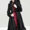 Ladies Hell Bunny Elvira Coat