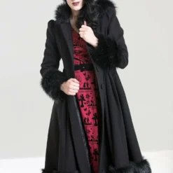 Ladies Hell Bunny Elvira Coat