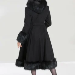 Hell Bunny Plus Size Elvira Coat Ladies