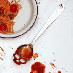 Homeware Gothic Gifts Skull Serving Spoon