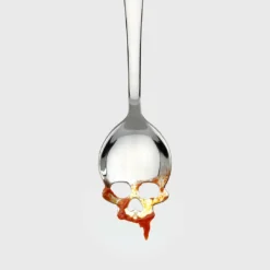 Homeware Gothic Gifts Skull Serving Spoon