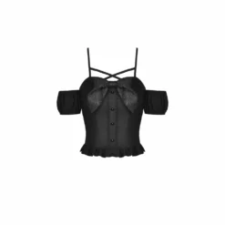 Dark In Love Una Cold Shoulder Top