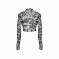 Ladies Dark In Love Nancy Mesh Top