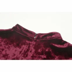 Dark In Love Alfreda Dress Burgundy Ladies