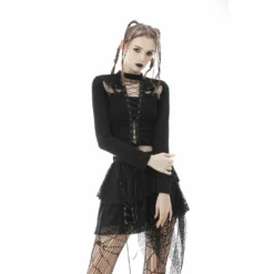 Ladies Dark In Love Asteria Long Sleeve Top