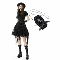 New Arrivals Dark In Love Izara Coffin Bag