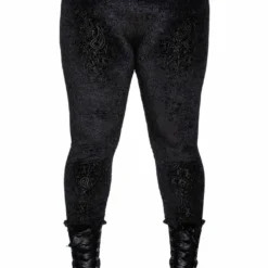 Ladies Killstar Althea's Evil Velvet Leggings