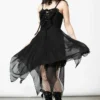 Ladies Killstar Anshee Lace Up Dress