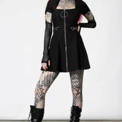Killstar Anti Everything Zip Dress Ladies