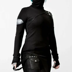 Ladies Killstar Arch Angelz Masked Top