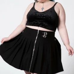 Killstar Ataraxia Velvet Top Ladies